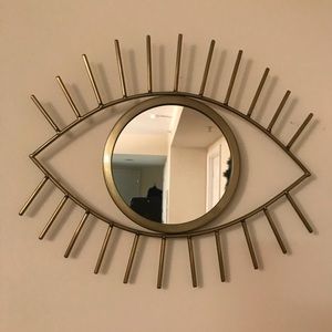 Small decorative wall mirror